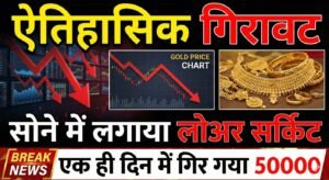 Gold price lower circuit: सोने में ऐतिहासिक क्रैश! मुनाफावसूली का तूफान, आपका सोना अब कितने का?